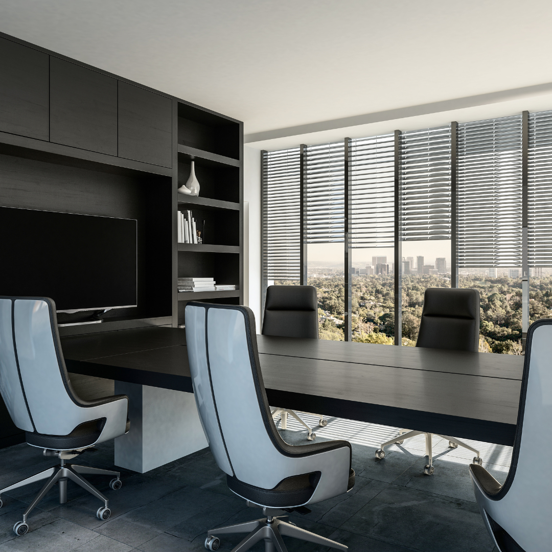 Executive cabin and boardroom interior design Whitefield Bangalore